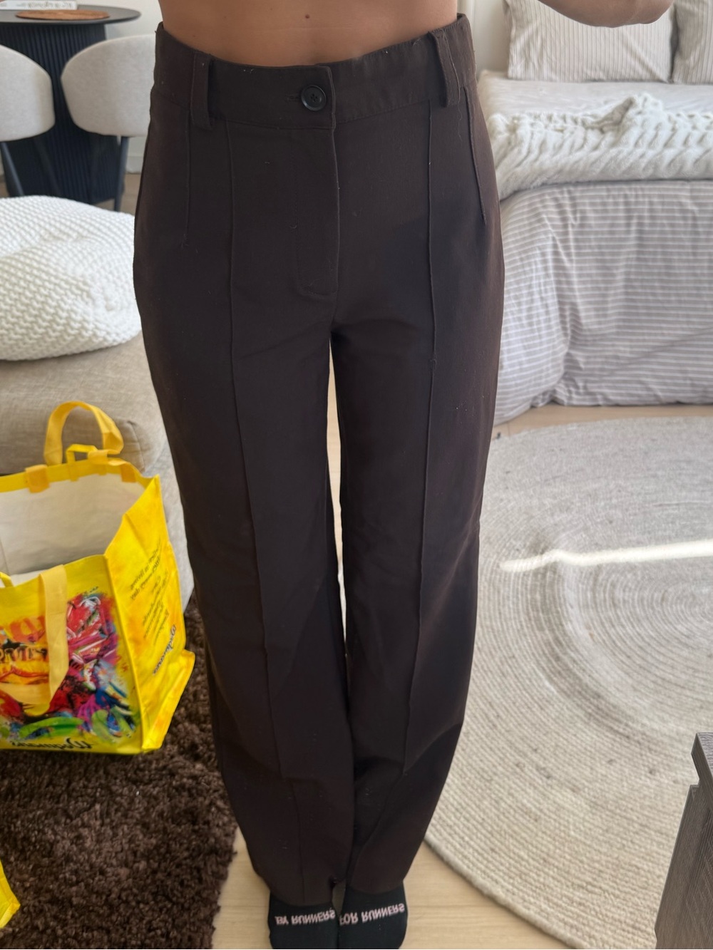 Zara Woman’s Brown Tailored Dress Pants